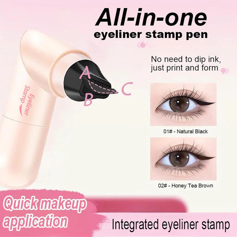Final 2 Hours: 60%OFF🔥 Rotating Eyeliner Stamp Pen for Easy Cat Eyes