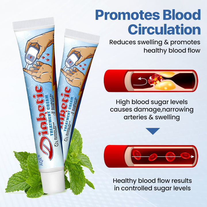 🔥🔥🔥Final 2 hours 60% OFF:AQA® Diabetic Foot Healing Cream