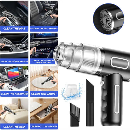 🚀3-in-1 High-Power Handheld Vacuum – For Car, Home & Pets! 50% OFF NOW!