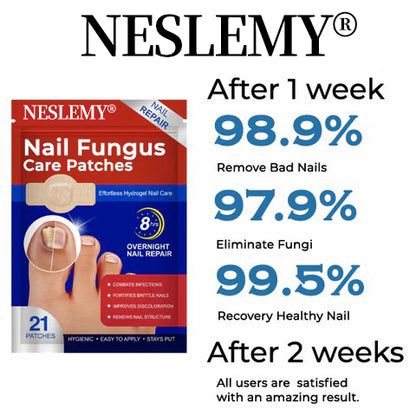 NESLEMY® Fungal Nail Care Patches (21pcs/Box) – Targets Nail Fungus & More 💫Nail Health Set