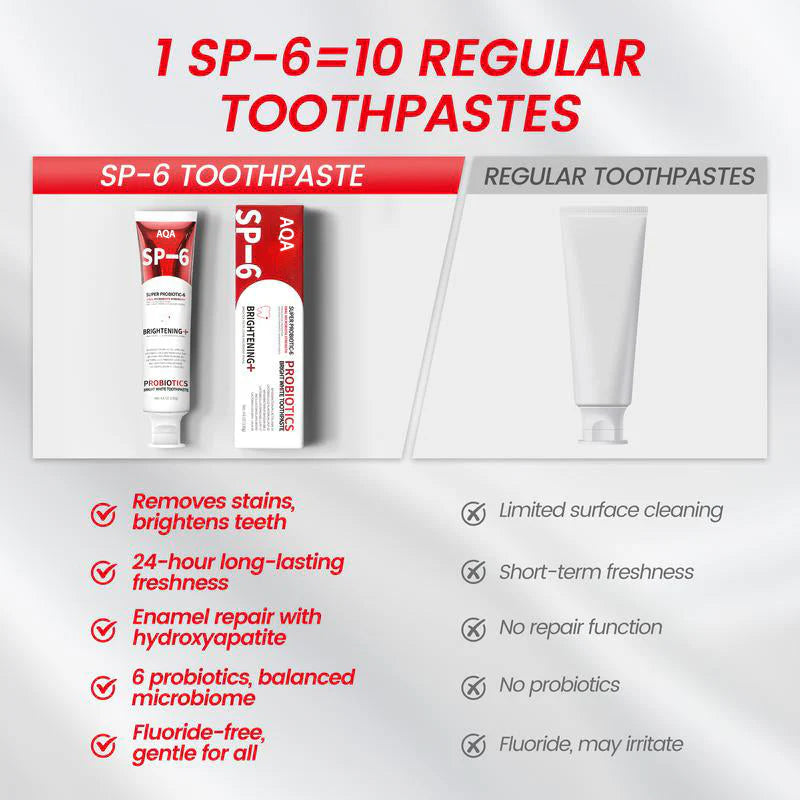 🔥 Final Day 60% OFF 🔥- Official Store💎 AQA SP-6 Toothpaste