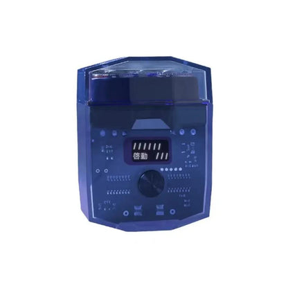 Men’s Portable Electric Shaver (Upgraded) – Transparent Design, Dual Motor, Twin-Blade Set