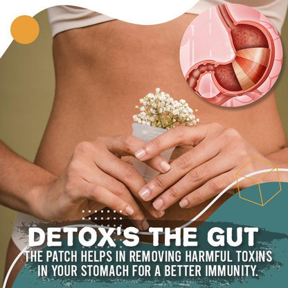 🌸 Juxek™ Deep Cleansing Detox Belly Button Patches – Flower-Shaped, Non-Woven, No Wash Needed