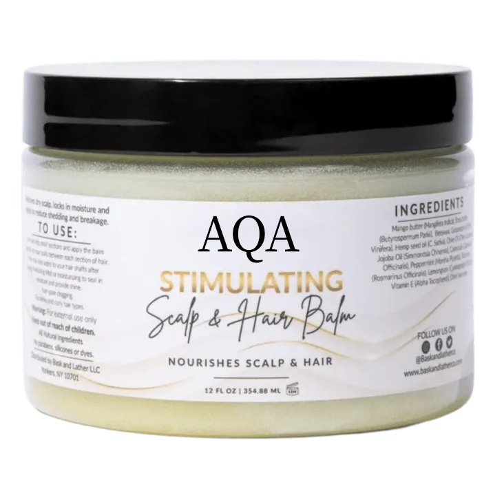 AQA™ BALM- Stimulating Scalp and Hair Balm