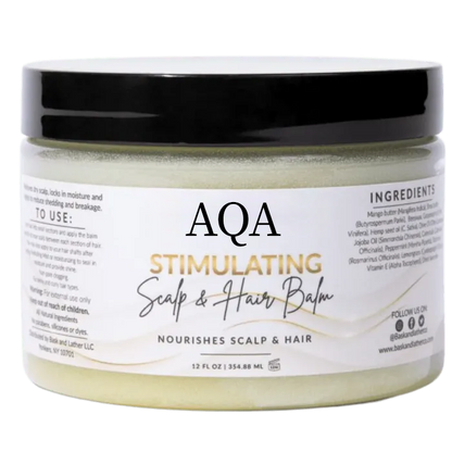AQA™ BALM- Stimulating Scalp and Hair Balm