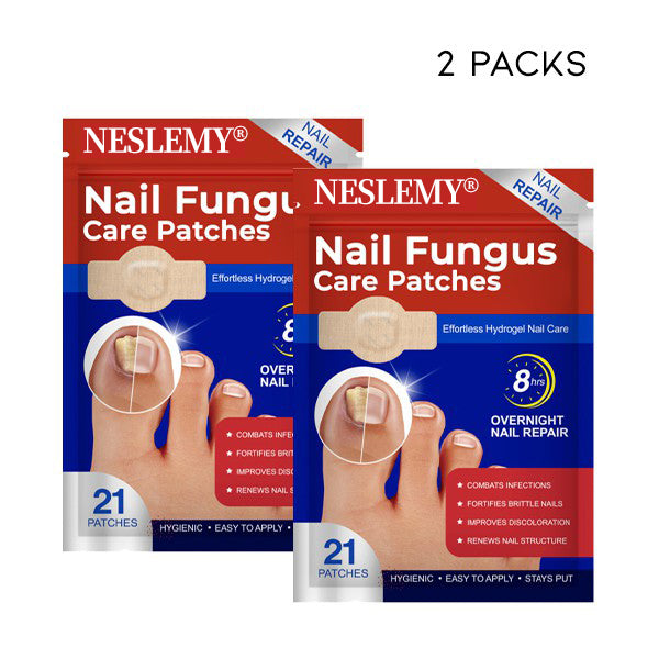 NESLEMY® Fungal Nail Care Patches (21pcs/Box) – Targets Nail Fungus & More 💫Nail Health Set