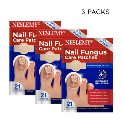 NESLEMY® Fungal Nail Care Patches (21pcs/Box) – Targets Nail Fungus & More 💫Nail Health Set